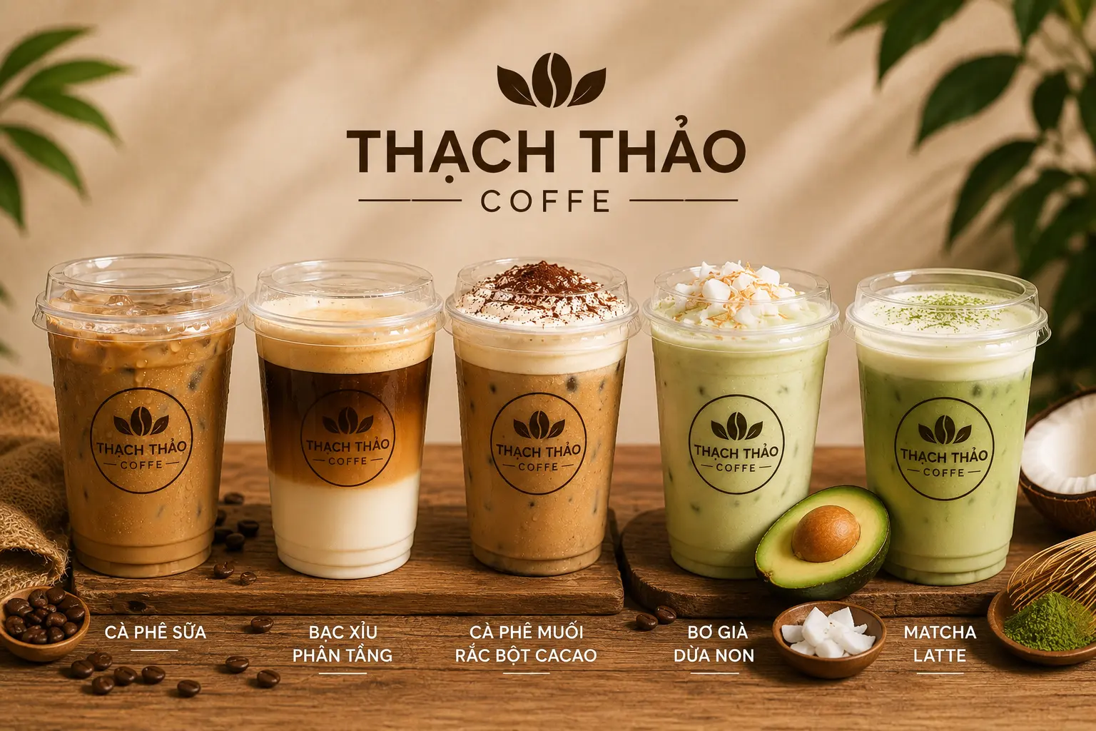 Ảnh bìa Cà Phê Thạch Thảo - Chung Cư Bàu Cát 2