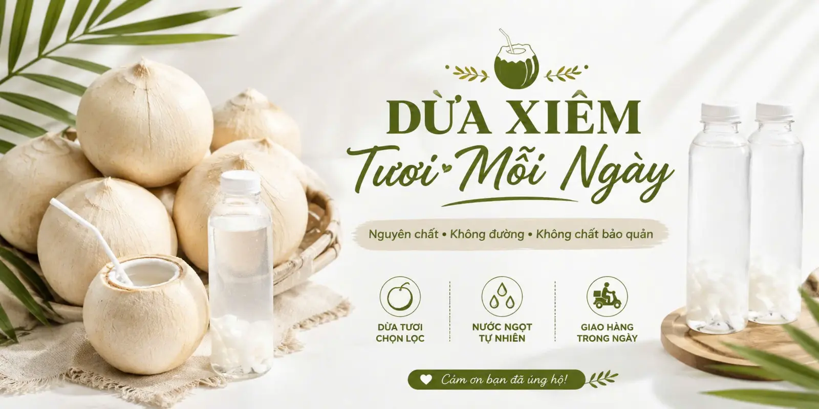 Ảnh bìa Chang Food - Dừa Xiêm Thuận Tự Nhiên - Nguyễn Thái Bình