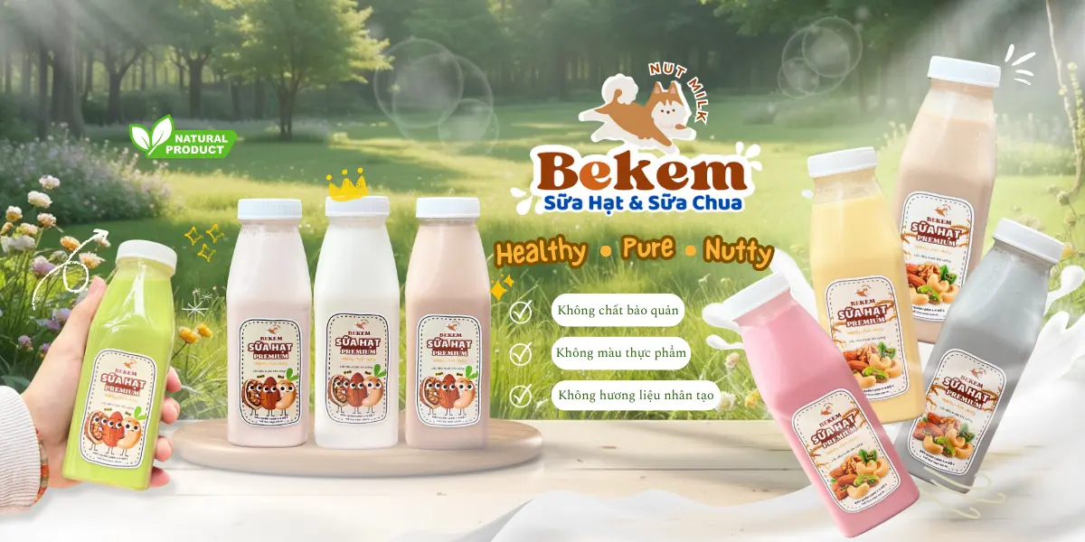 Ảnh bìa Bekem - Sữa Hạt & Sữa Chua - Đường Số 9