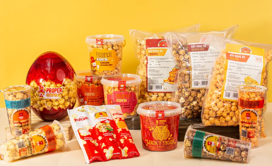 Ảnh bìa Ngôi Nhà Bỏng Ngô - ProperCorn Việt Nam - 26 Hoàng Cầu