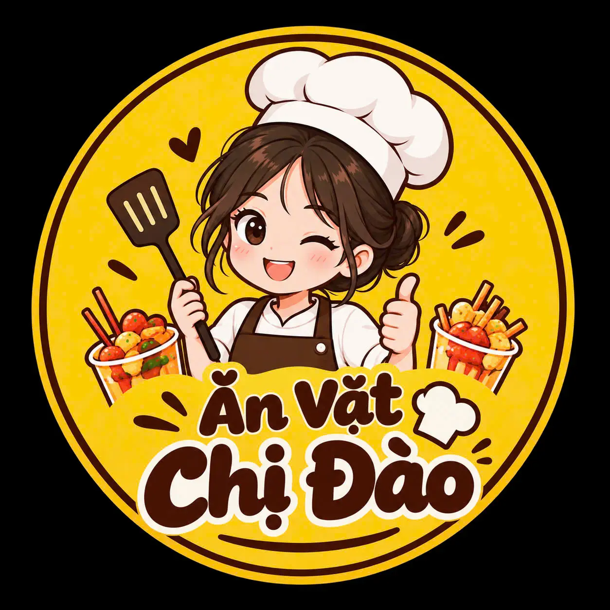 Ảnh bìa Ăn Vặt Chị Đào - Chân Gà Sốt Thái, Lạp Xưởng Nướng Đá & Cá Viên Chiên - Tên Lửa
