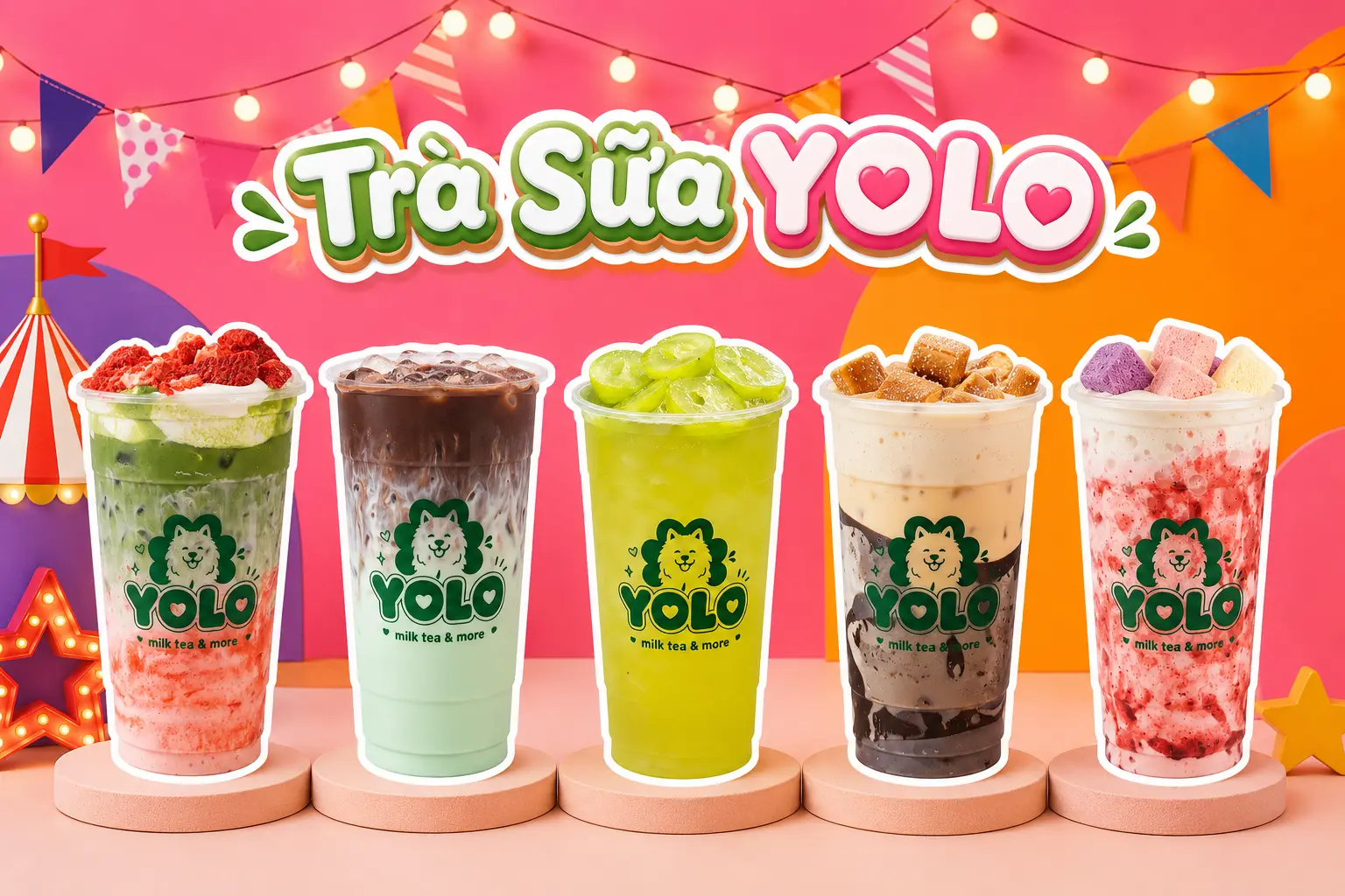Ảnh bìa Trà Sữa Yolo - Trà Trái Cây & Milo Dầm - Đường Số 30