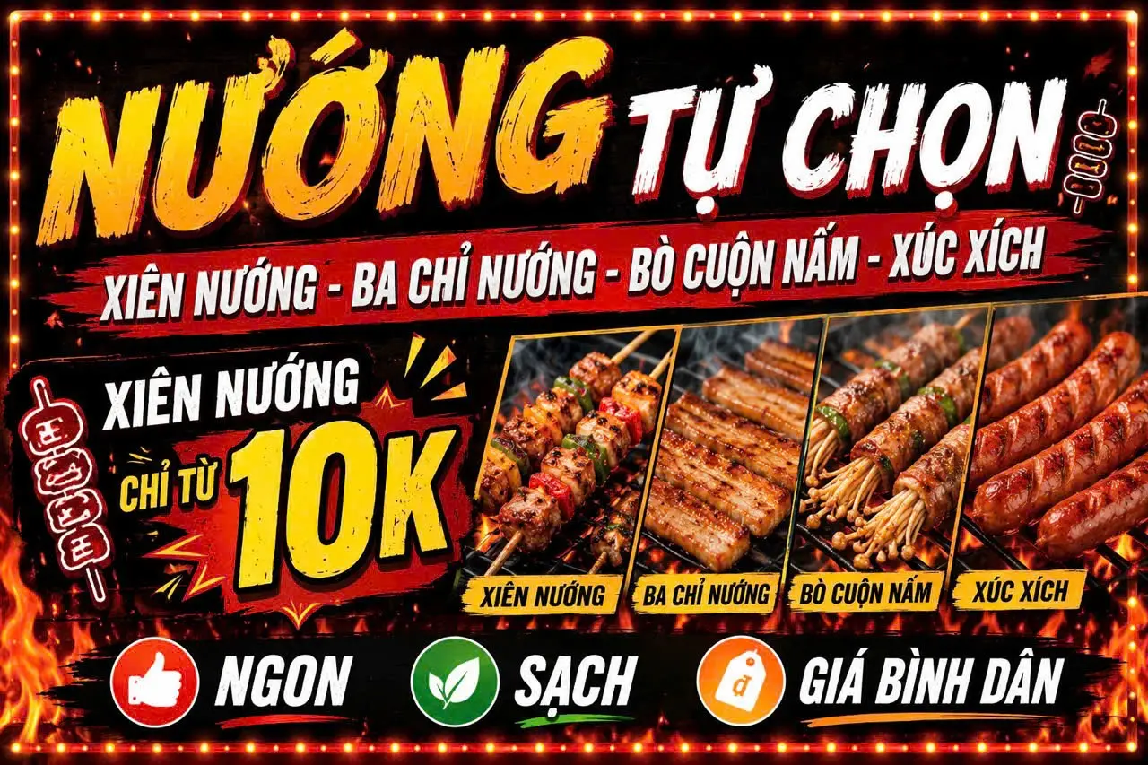 Ảnh bìa Nướng Tự Chọn - Bình Thành