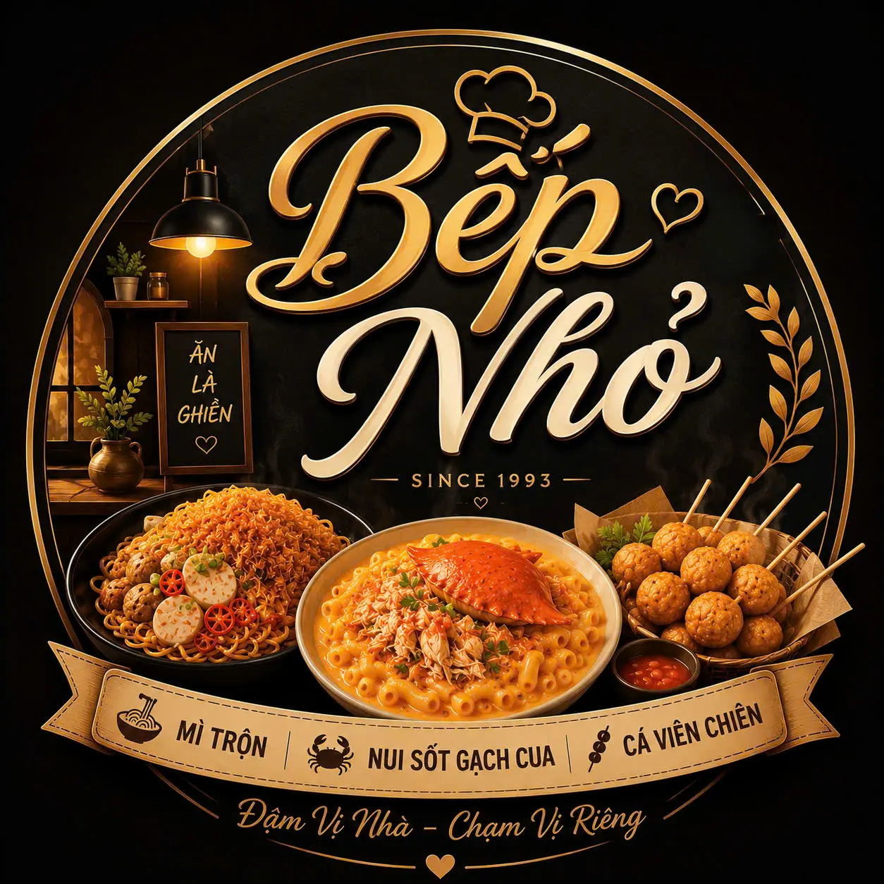 Ảnh bìa Bếp Nhỏ - Cá Viên Chiên, Mì Trộn & Nui Sốt Gạch Cua - Vườn Lài