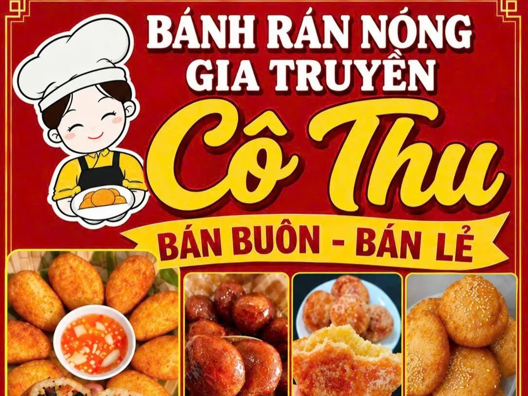 Ảnh bìa BÁNH RÁN NÓNG GIA TRUYỀN CÔ THU - Hữu Hưng