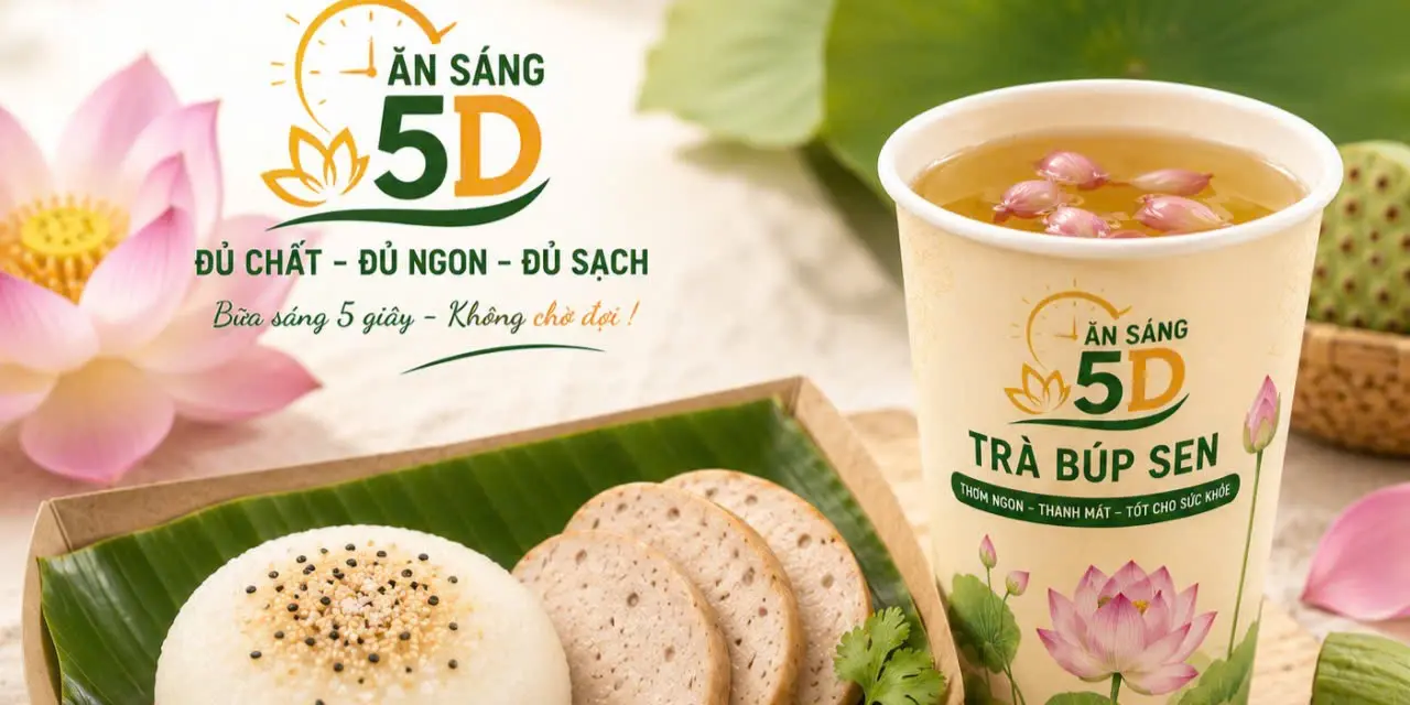 Ảnh bìa Ăn Sáng 5Đ - Đồ Ăn Sáng - Quang Trung