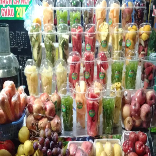 Ảnh bìa Hà Mía Nước Ép Juice Healthy - Kem Xôi & Hoa Quả Dầm Sữa Chua Dẻo - 90 Kim Mã