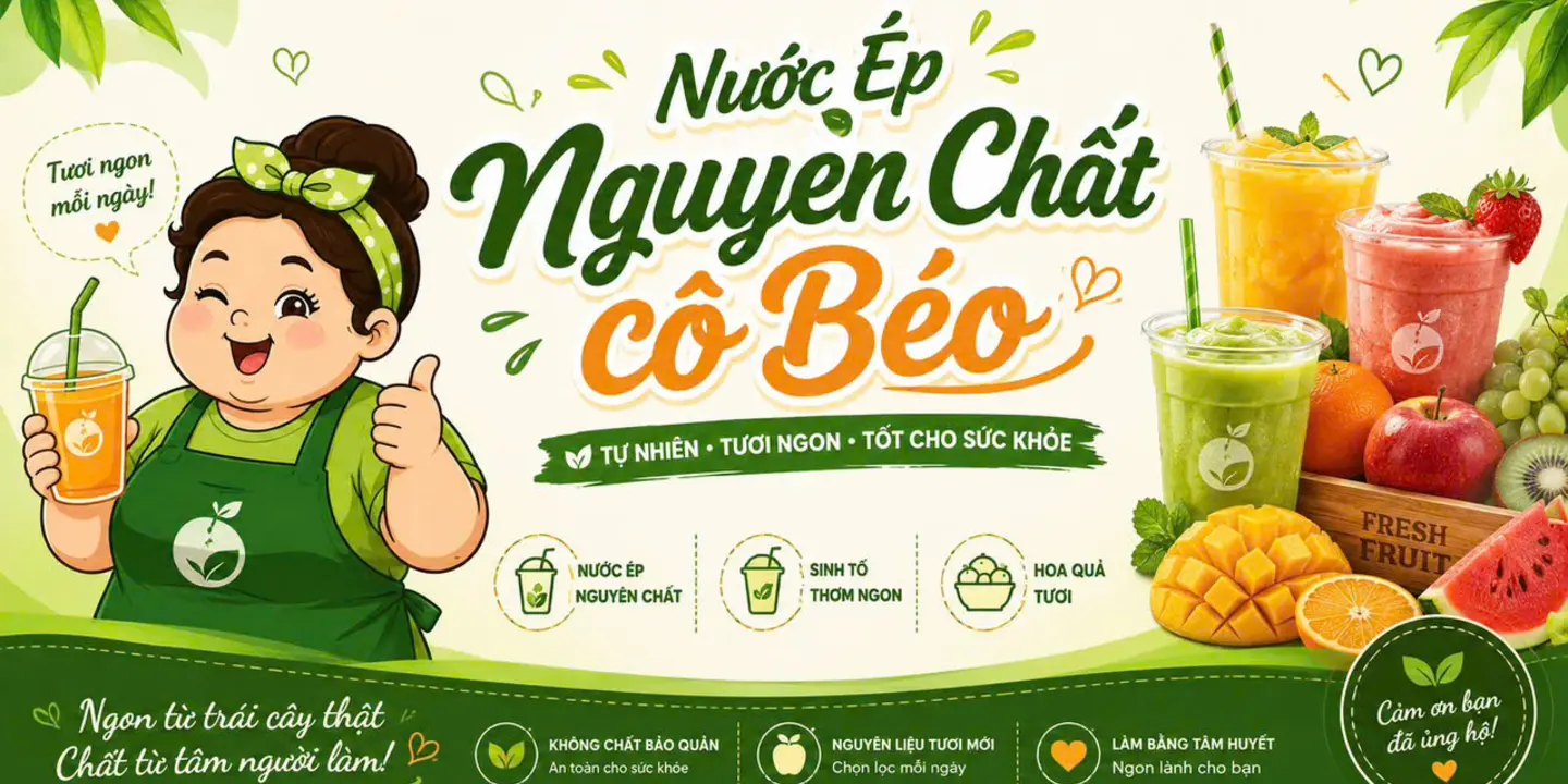 Ảnh bìa Nước Ép Nguyên Chất Cô Béo - Nguyễn Đình Chiểu