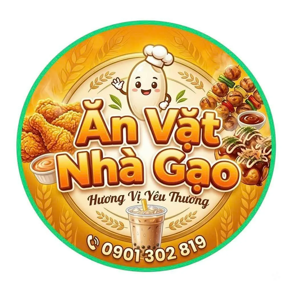 Ảnh bìa Ăn Vặt Nhà Gạo - Đường Số 9