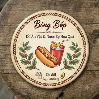 Ảnh đại diện Bông Bốp - Đồ Ăn Vặt & Nước Ép Hoa Quả - Xuân La