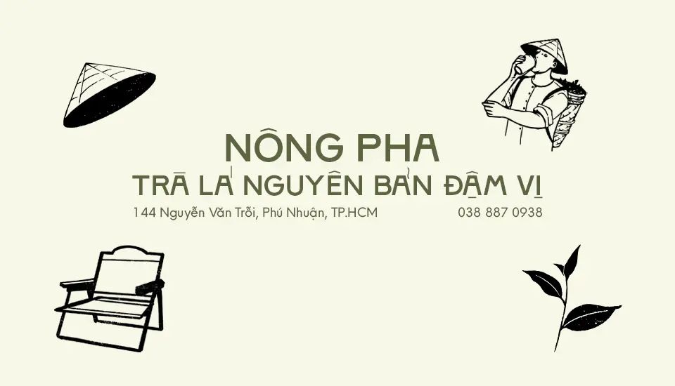 Ảnh bìa Nông Pha - Trà Lá Nguyên Bản Đậm Vị - Nguyễn Văn Trỗi