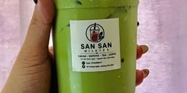 Ảnh bìa San San Milktea - Hoàng Ngân