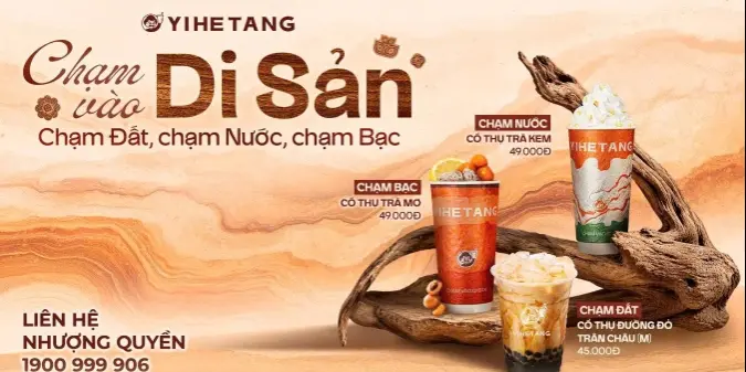 Ảnh bìa YiHeTang - Trà Sữa Nướng - Quang Trung