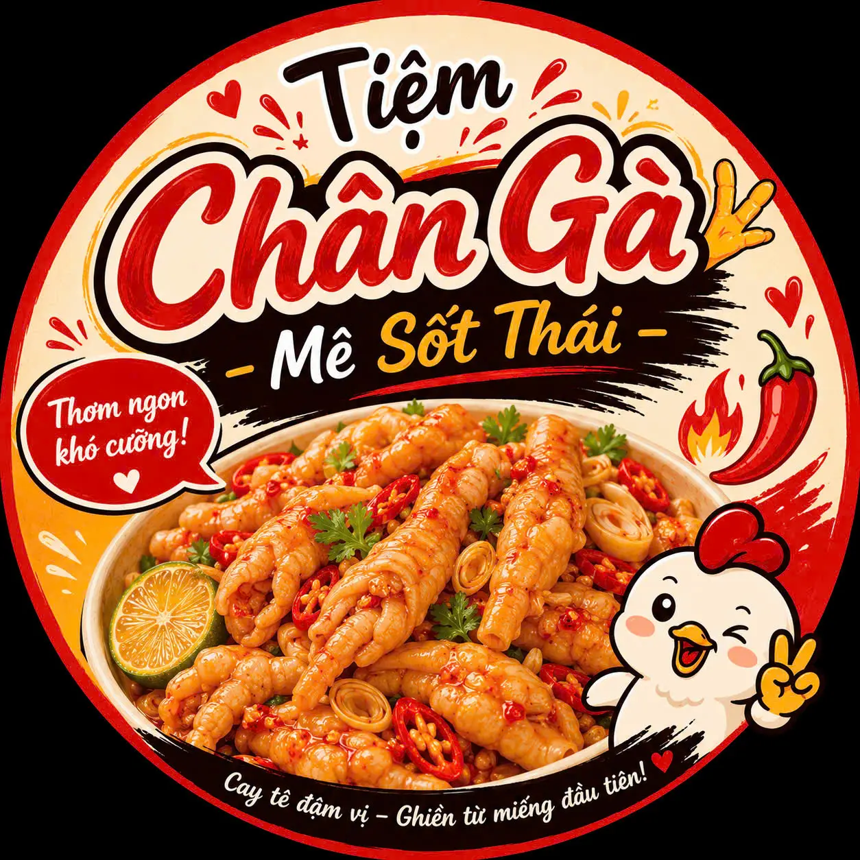 Ảnh bìa Tiệm Chân Gà - Mê Sốt Thái - Đường Số 9