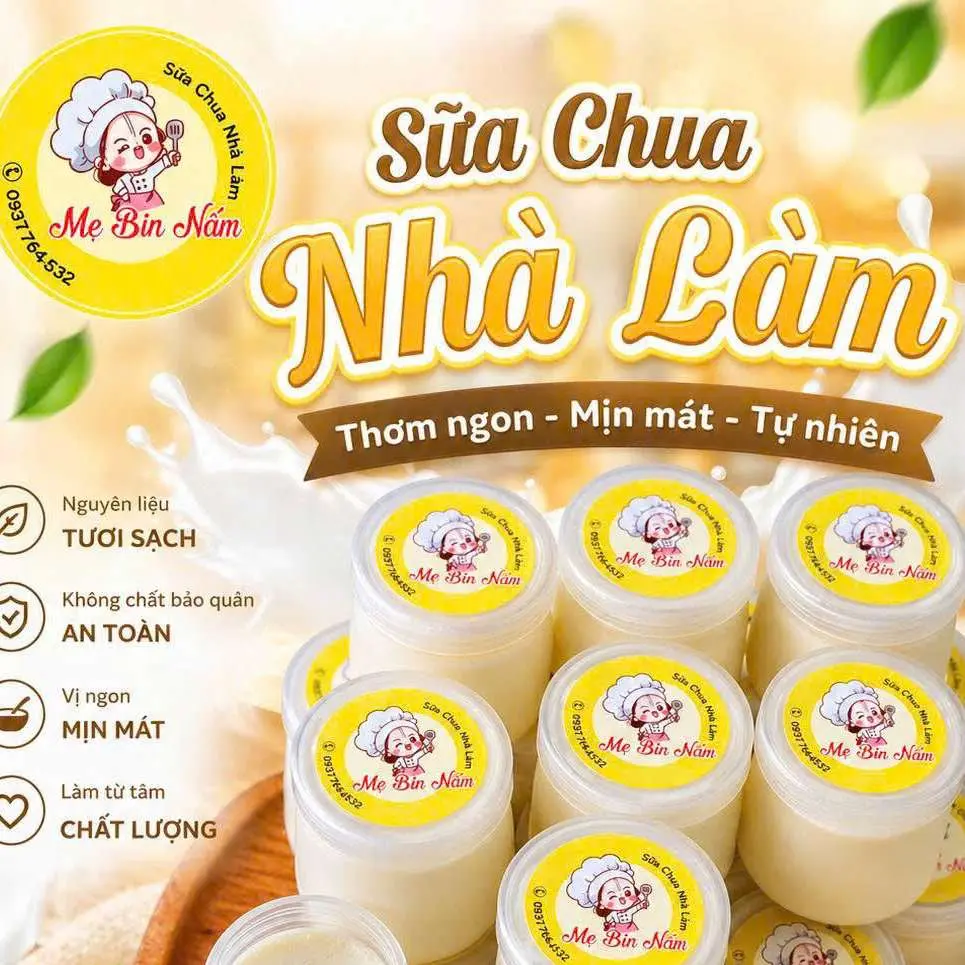 Ảnh bìa Mẹ Bin Nấm - Sữa Chua Nhà Làm - Đường DC13