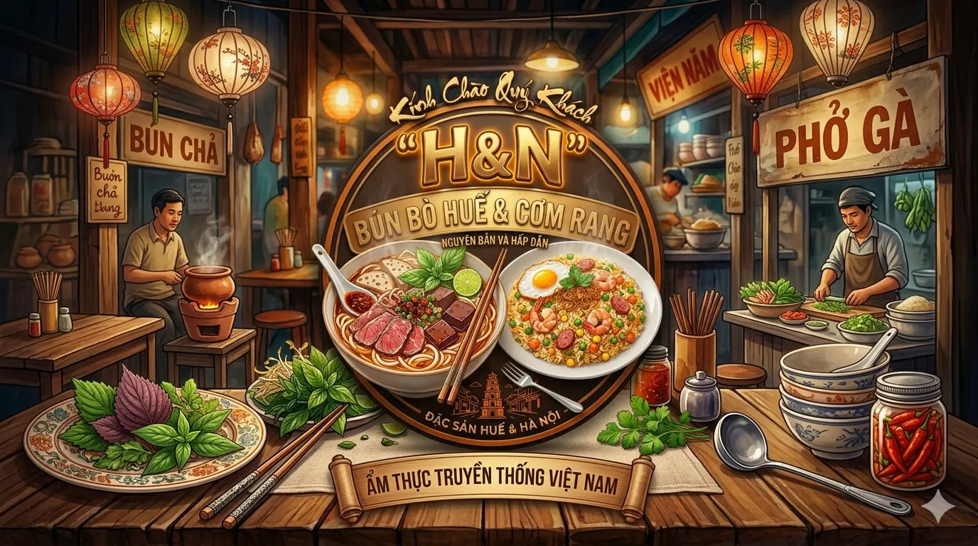 Ảnh bìa HN - Bún Bò Huế, Cơm, Mỳ Xào