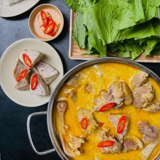 Ảnh bìa Lẩu Vịt Nấu Chao - Lòng Khìa Nước Dừa - Chung Cư Hà Kiều