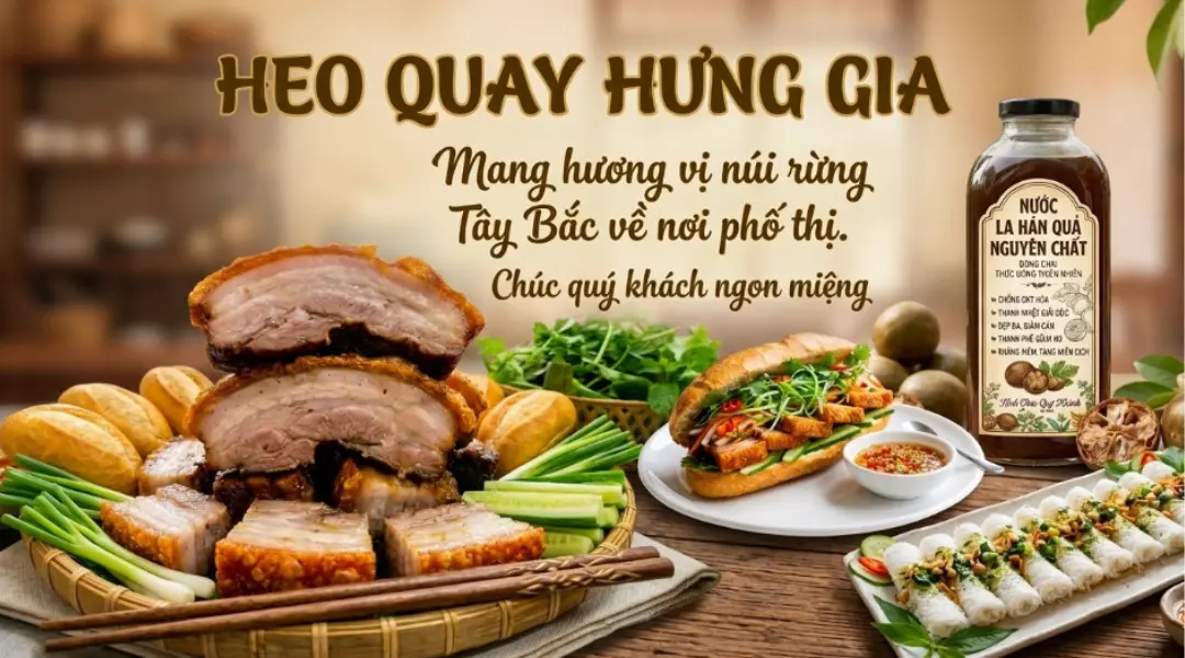 Ảnh bìa Heo Quay Hưng Gia - Cô Giang