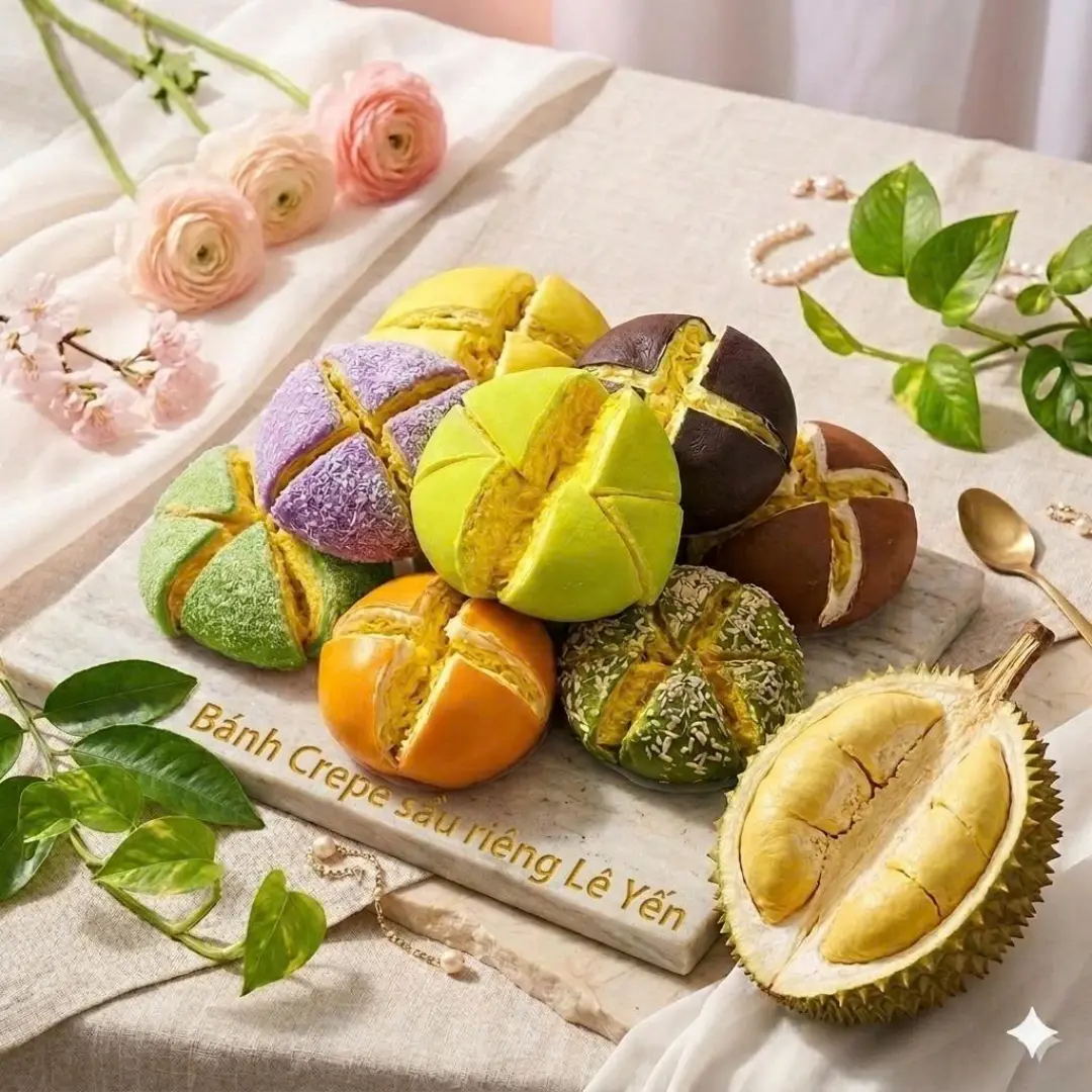 Ảnh bìa Bánh Crepe Sầu Riêng Lê Yên - Tỉnh Lộ 10