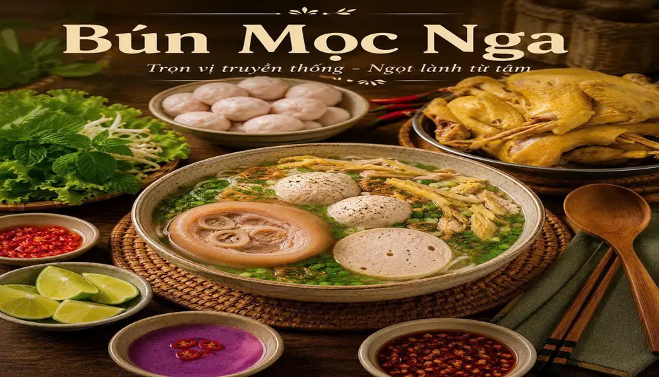 Ảnh bìa Bún Mọc Nga - Phạm Thế Hiển