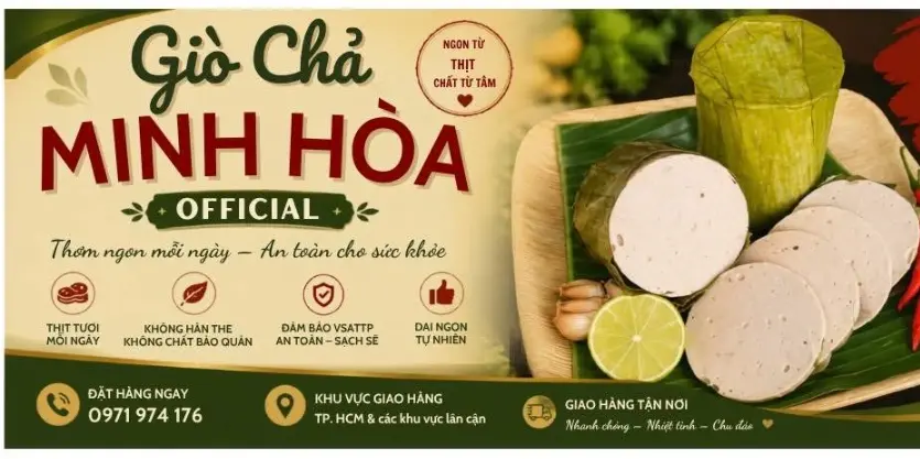 Ảnh bìa Giò Chả Minh Hoà - Đường Số 882