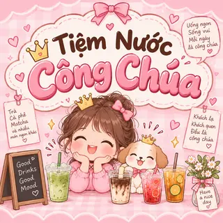 Ảnh đại diện Tiệm Nước Công Chúa - Matcha Latte, Cà Phê Muối & Cà Phê Sữa - Đường Số 31