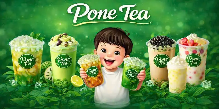Ảnh bìa Pone Tea - Trà Trái Cây, Trà Sữa & Sữa Chua - An Dương Vương