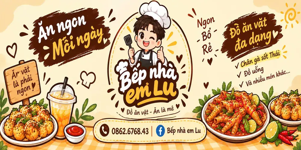 Ảnh bìa Bếp Nhà Em Lu - Vinhomes Ocean Park