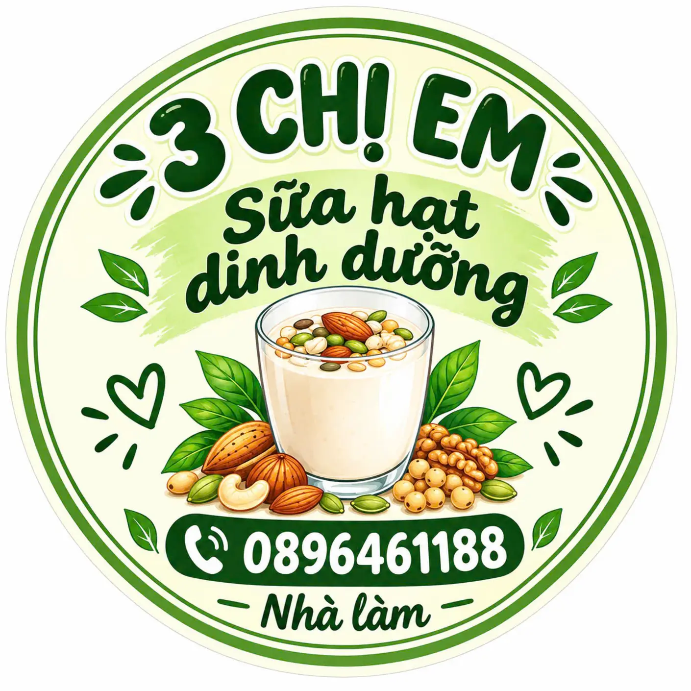 Ảnh bìa Sữa Hạt Dinh Dưỡng - 3 Chị Em - Thái Phiên