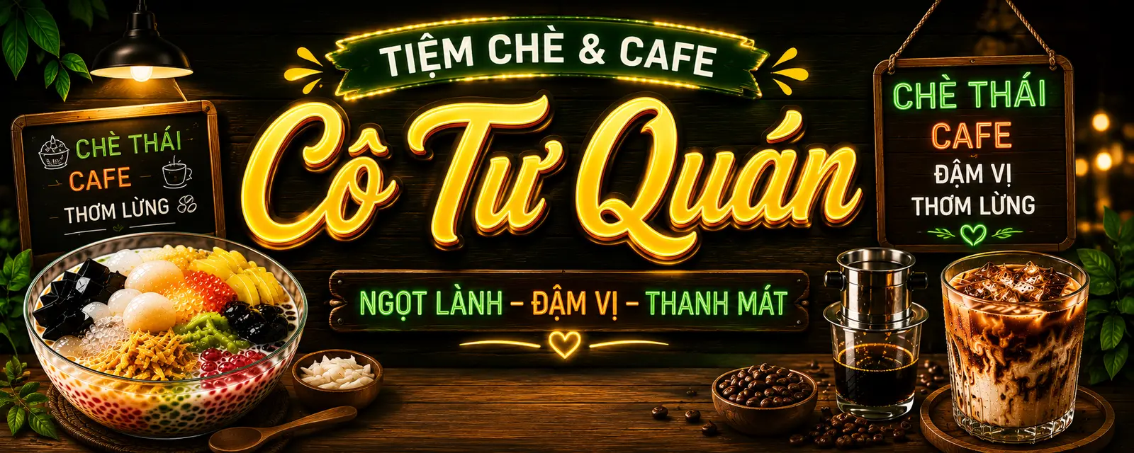 Ảnh bìa Cô Tư Quán - Chè Thái, Bánh Flan & Sâm Bổ Lượng - Hà Huy Giáp
