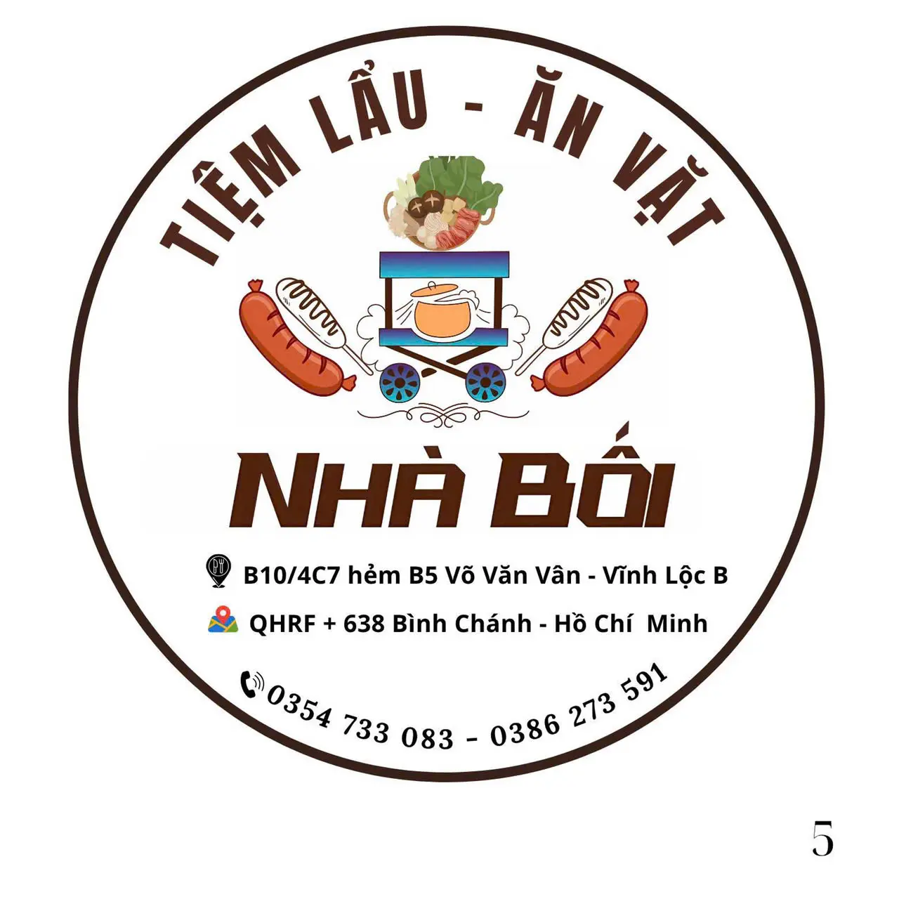 Ảnh bìa Tiệm Lẩu & Ăn Vặt Nhà Bối - Võ Văn Vân
