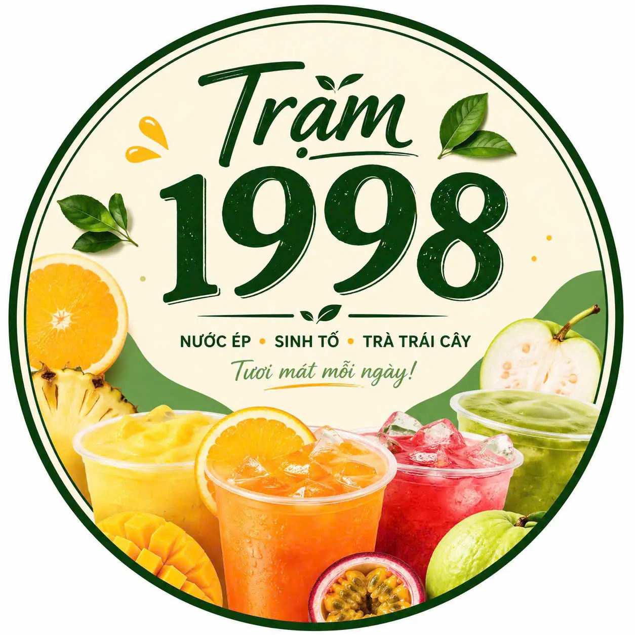 Ảnh bìa Trà Trái Cây Nhiệt Đới & Nước Ép - Trạm 1998 - Minh Khai
