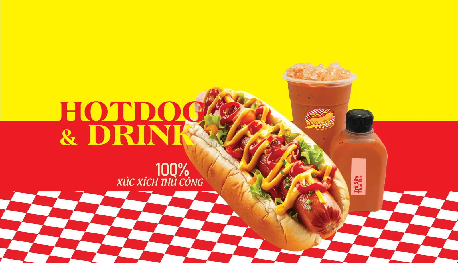 Ảnh bìa Racing Hotdog - Bánh Mì Xúc Xích, Hamburger và Trà Sữa - Ni Sư Huỳnh Liên