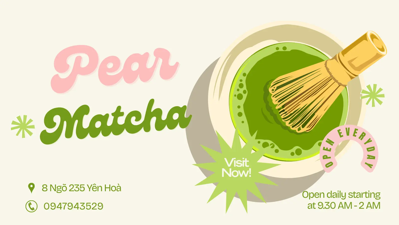 Ảnh bìa Pear Matcha - Matcha & Tea - Yên Hoà