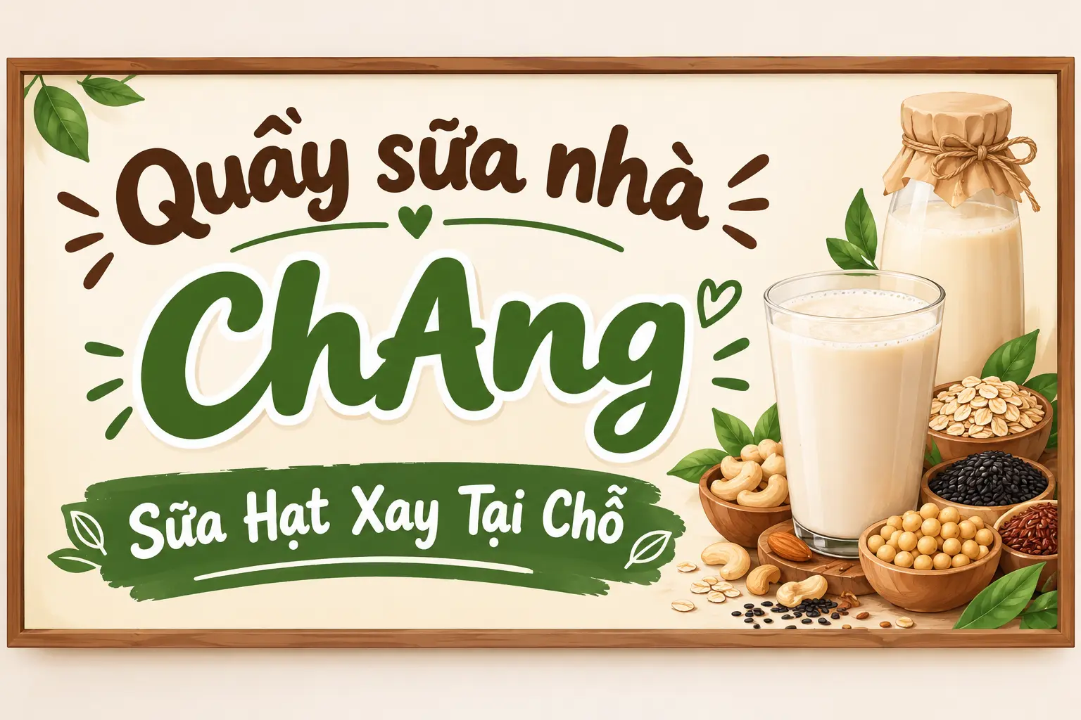 Ảnh bìa Quầy Sữa Nhà Chang - Đường Số 22