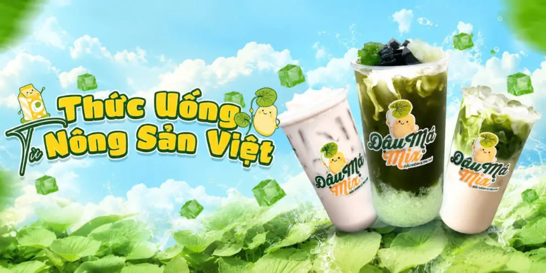 Ảnh bìa Đậu Má Mix - Đậu Nành & Rau Má - Đường Số 3