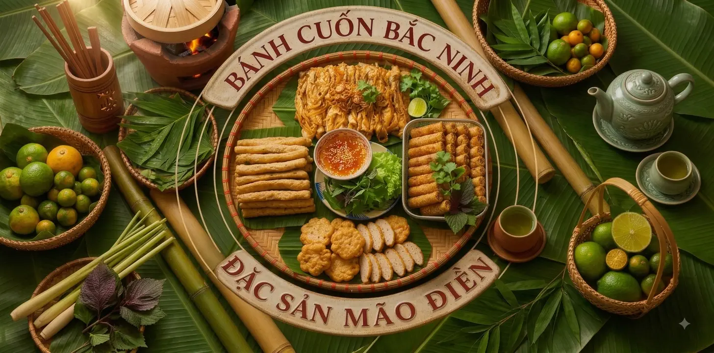 Ảnh bìa Bánh Cuốn Bắc Ninh - Đặc Sản Mão Điền - Cổ Nhuế