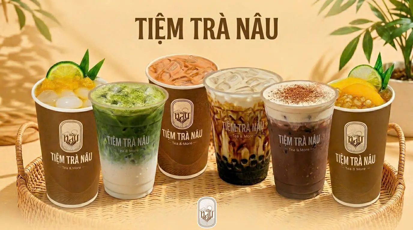 Ảnh bìa Trà sữa Tiệm Trà Nâu - Trà, Matcha, Cà phê - Đường số 2