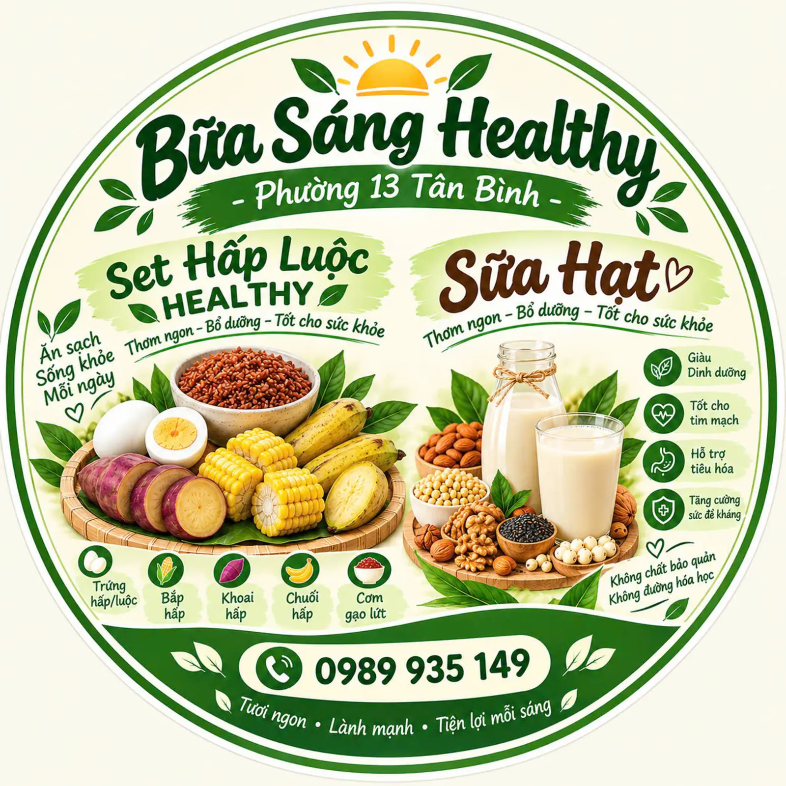 Ảnh bìa Bữa Sáng Healthy - Văn Chung