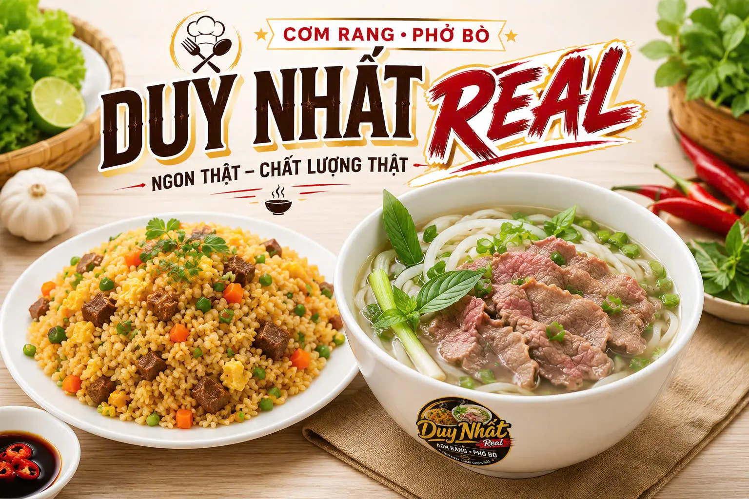 Ảnh bìa Phở Bò Cơm Rang Duy Nhất - Yên Xá
