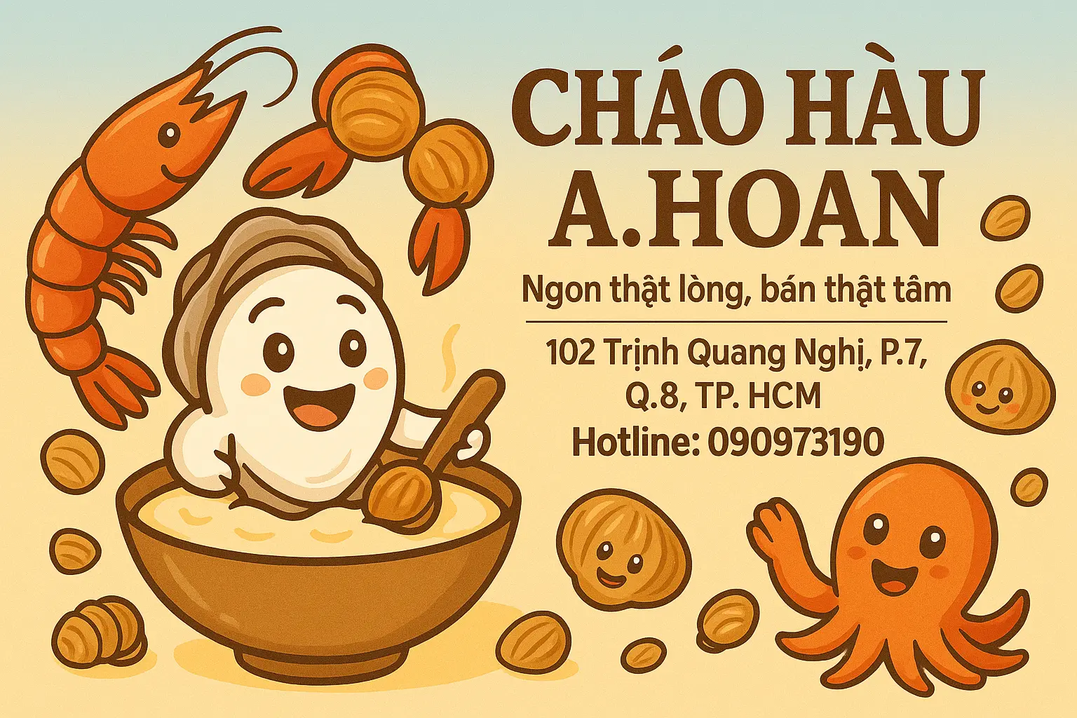 Ảnh bìa Cháo Hàu A Hoan - Trịnh Quang Nghị