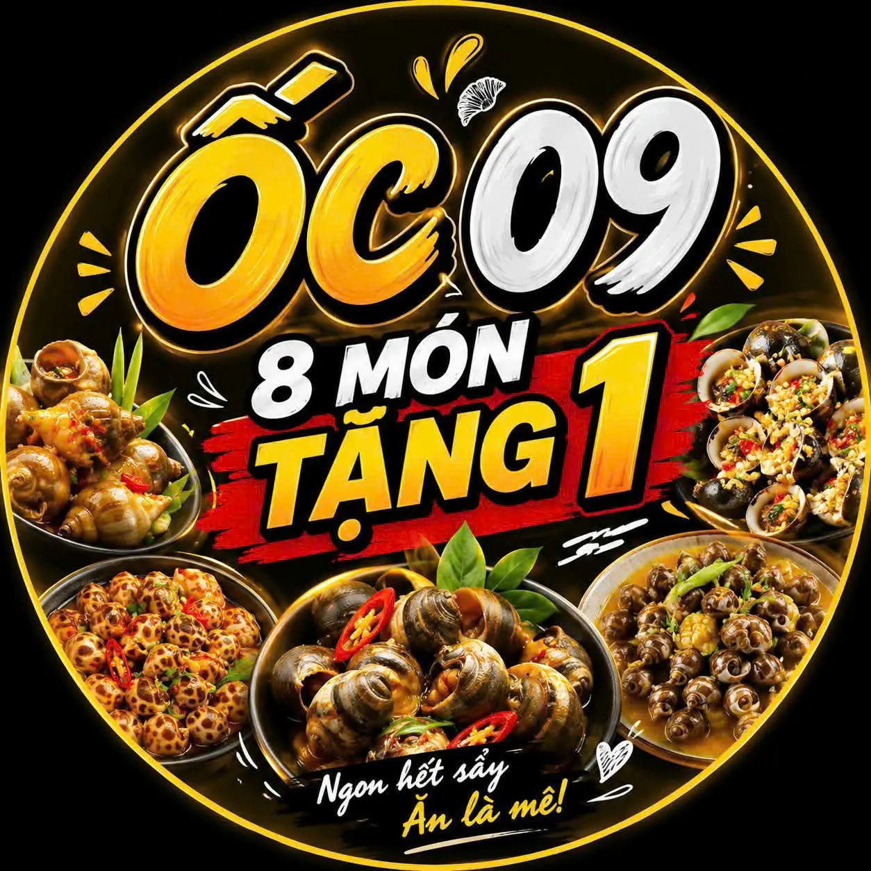 Ảnh bìa ỐC 09 - Nghêu, Sò & Ốc - Bà Hom
