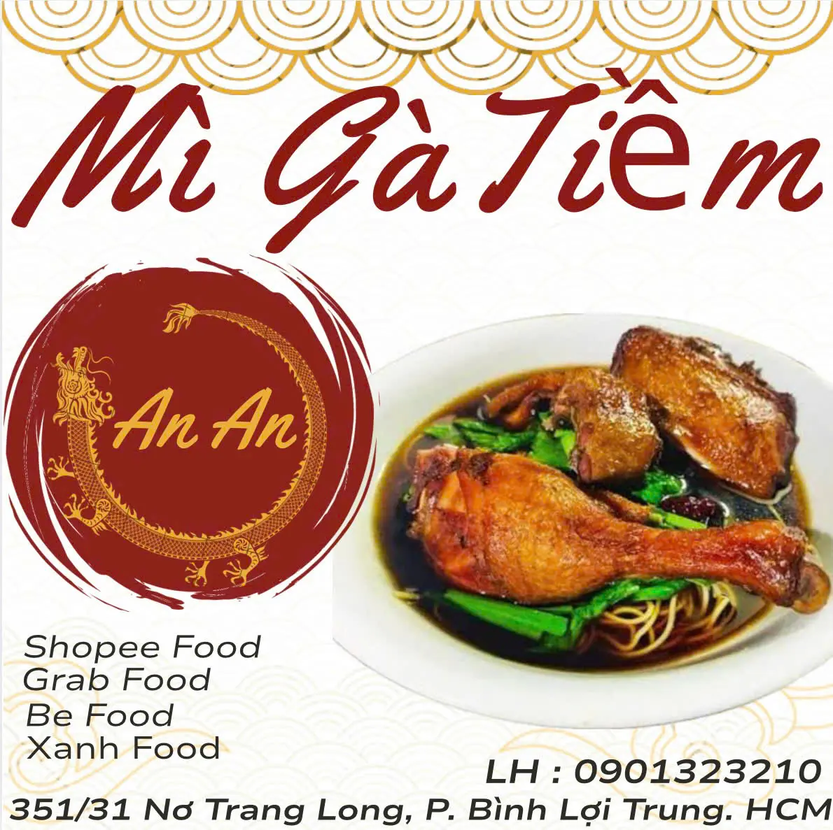 Ảnh bìa Mì Gà Tiềm An An - Nơ Trang Long