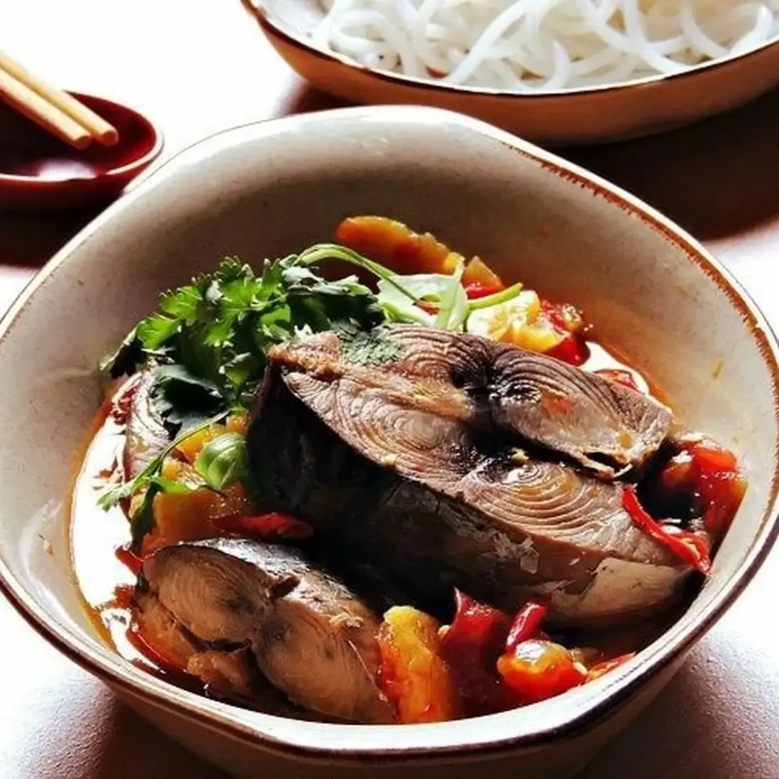 Ảnh bìa Bún Cá Ngừ Kho Cay - Nguyễn Thị Minh Khai