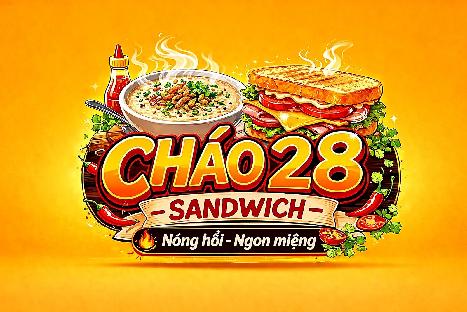 Ảnh bìa Cháo 28 - Sandwich, Bánh Mì & Đồ Uống - Nguyễn Văn Cừ