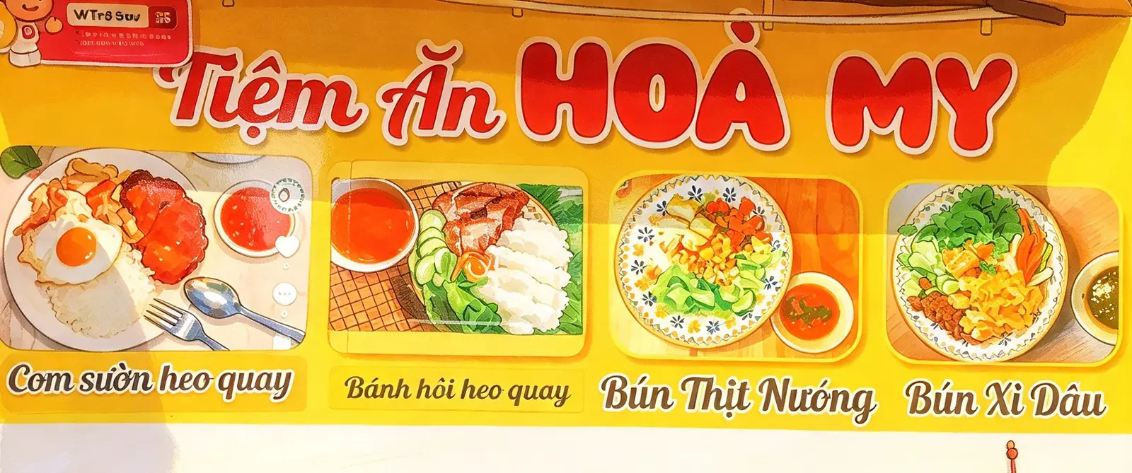 Ảnh bìa Tiệm Ăn Hòa My 588 - Bánh Mì & Bánh Hỏi Heo Quay - Kênh 19-5