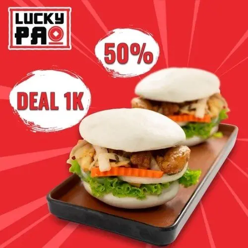 Ảnh bìa Lucky Pao - Bánh Bao Kẹp & Bánh Mì - Lê Thị Hồng Gấm