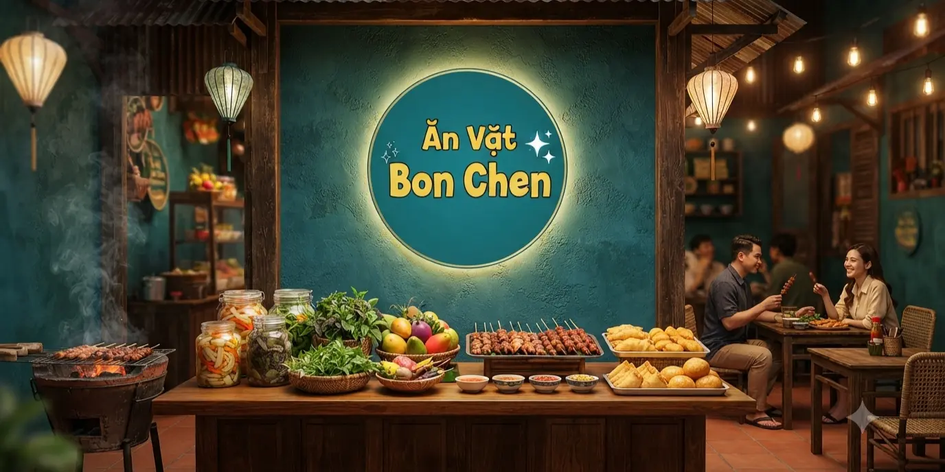 Ảnh bìa Ăn Vặt BON CHEN - Bánh Tráng Trộn & Bánh Tráng Cuốn - Trần Hưng Đạo