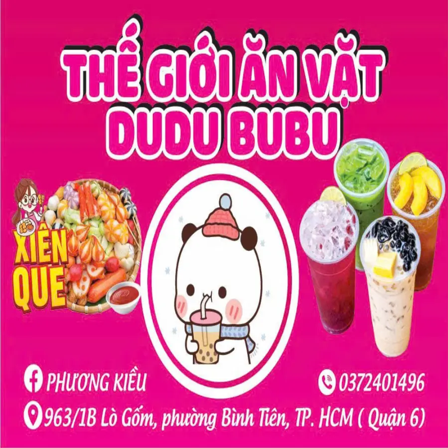 Ảnh bìa THẾ GIỚI ĂN VẶT DUDU BUBU - Lò Gốm