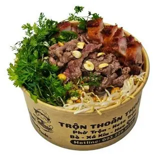 Ảnh đại diện Trộn Thoăn Thoắt - Phở Trộn Xá Xíu, Heo Quay & Keto Bò Xào - Kim Mã Thượng